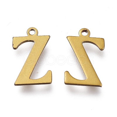 PVD Vacuum Plating  304 Stainless Steel Charms STAS-H112-Z-AB-1
