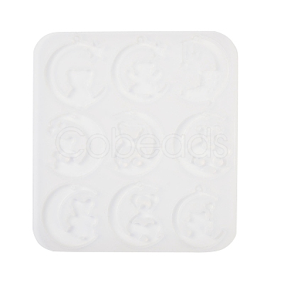 DIY Pendant Molds LS-AJEW-U023-04B-1