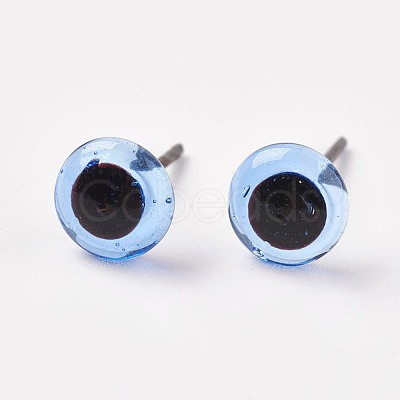 Craft Glass Doll Eyes DIY-WH0020-B03-9mm-1