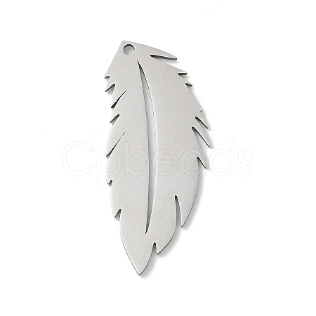201 Stainless Steel Pendants STAS-S155-02P-03-1