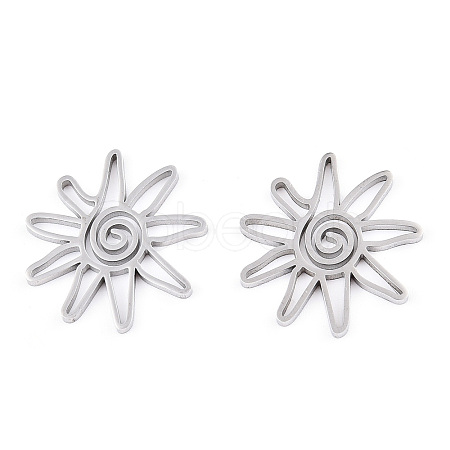 Non-Tarnish 304 Stainless Steel Pendants LS-STAS-T063-210P-1