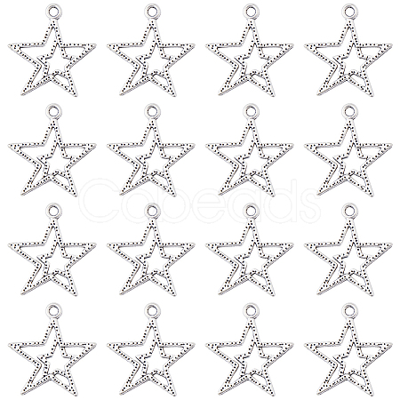 100Pcs Tibetan Style Alloy Pendants FIND-SC0006-78-1