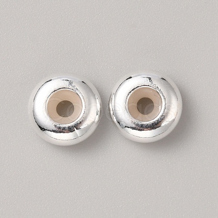 925 Sterling Silver Beads STER-WH0005-12C-S-1
