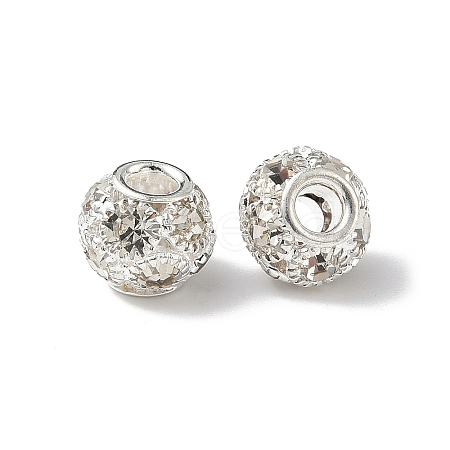 Brass Rhinestone Beads KK-A267-03C-01S-1