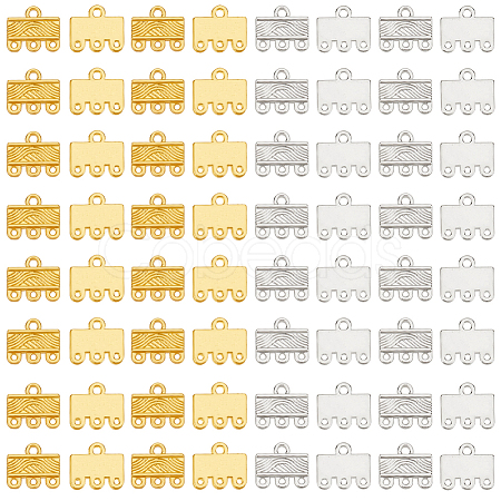 120Pcs 2 Colors Alloy Chandelier Components Links FIND-GO0003-32A-1