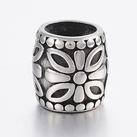 304 Stainless Steel Beads STAS-H440-40AS-1