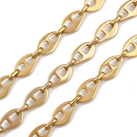 Ion Plating(IP) 304 Stainless Steel Nuggets Link Chains CHS-S012-19G-1