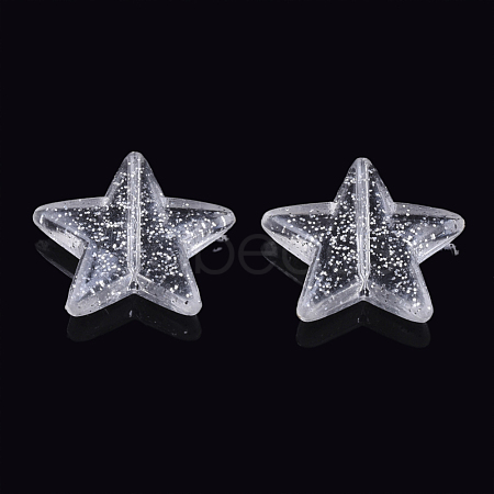 Transparent Acrylic Beads X-TACR-Q264-24-1