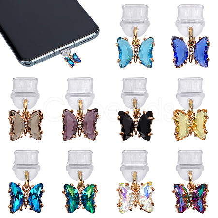 10Pcs Plastic Mobile Dustproof Plugs PALLOY-FG00002-1