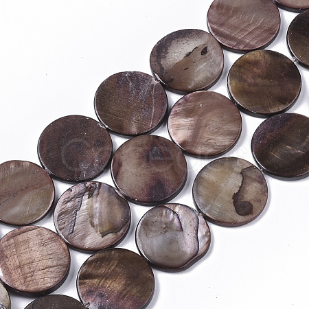 Freshwater Shell Beads Strands X-SHEL-T014-011A-1