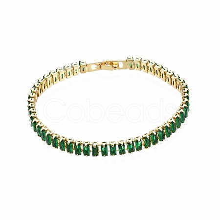 Cubic Zirconia Classic Tennis Bracelet ZIRC-S067-073D-NF-1