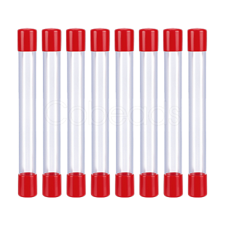 Transparent PVC Plastic Bead Storage Tubes LS-AJEW-WH0348-767A-1