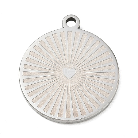 201 Stainless Steel Pendants SA-CBA3D3A-05P-26-1