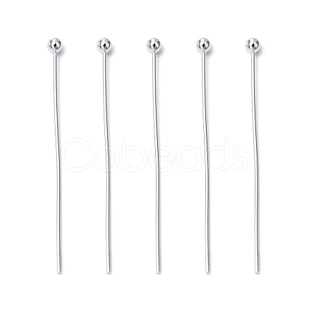 Brass Ball Head Pins X-KK-R020-07S-1