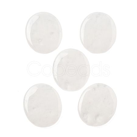 Natural Quartz Crystal Cabochons G-A258-01K-1