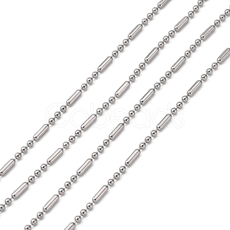 Tarnish Resistant 304 Stainless Steel Ball Chains CHS-K002-12-1