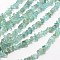 Chips Natural Apatite Beads Strands, 3~8x3~12x3~5mm, Hole: 1mm, about 32 inch