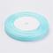 Organza Ribbon, Sky Blue, 3/8 inch(10mm), 50yards/roll(45.72m/roll), 10rolls/group, 500yards/group(457.2m/group)