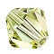 Preciosa&reg Crystal Beads, Czech Crystal, Bicone(451 69 302 Rondelle), 80100 Jonquil, 6mm, Hole: 1mm