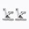 Tarnish Resistant 304 Stainless Steel Pendants, Stainless Steel Color, Letter, Letter.K, 13x12x3mm, Hole: 1.8mm