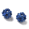 Natural Lapis Lazuli Woven Beads GG-CBA2E9C-F20-01-2