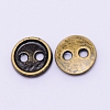 Alloy Mini Buttons PALLOY-WH0076-49B-AB-2