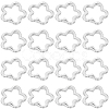 70Pcs Long-Lasting Plated Alloy Bead Frame FIND-SC0012-16-1