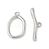 Brass Toggle Clasps KK-CBAFC6C-07F-P-2