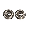 Brass Crystal Rhinestone Beads RB-F035-06A-B-2