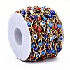 Ion Plating(IP) 304 Stainless Steel Textured Oval Cable Chains CHS-T003-33G-06-3