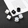 6Pcs 3 Colors Pulley Silicone Ear Gauges Flesh Tunnels Plugs FIND-YW0001-18D-5