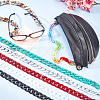 7Pcs 7 Colors Acrylic Chain Purse Bag Handle & Eyeglasses Chains AJEW-PH0001-57-4