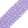 Handmade Foil Lampwork Beads Strands FOIL-K003-06A-2