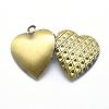 Brass Locket Pendants KK-F717-45AB-NR-4