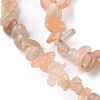 Natural Sunstone Beads Strands G-G0003-B11-4