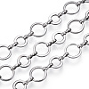 Tarnish Resistant 661 Stainless Steel Mother-son Chains CHS-T005-03P-1
