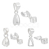 6Pcs 3 Styles 925 Sterling Silver Pendants STER-ME0001-08-1