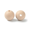 Round Food Grade Eco-Friendly Silicone Focal Beads SIL-F003-01A-4