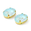 Mocha(MK) Oval Sew on Rhinestone RGLA-F080-01B-05-3