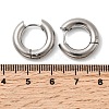 316F Stainless Steel Hoop Earrings EJEW-D341-01C-P-5
