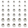 90Pcs 3 Style Brass Spacer Beads KK-YW0002-75P-1