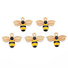 Alloy Enamel Pendants ENAM-S121-174D-RS-1