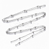 Tarnish Resistant 304 Stainless Steel Cable Chains CHS-S006-JN961-1-3