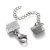 Tarnish Resistant 304 Stainless Steel Curb Chain Extender STAS-K195-25P-01-3