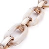 Handmade Acrylic Cable Chains AJEW-JB00634-03-3