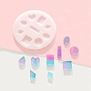 Geometrical Shape DIY Pendant Silicone Molds DIY-E070-01A-1