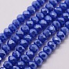 Electroplate Glass Bead Strands X-GLAA-K016-2x3mm-08PL-1
