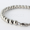 Tarnish Resistant 304 Stainless Steel Beaded Bracelets LS-BJEW-N240-16P-2