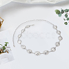 1Pc Alloy Cloud Link Chain Waist Belly Chains for Women AJEW-GF0013-44-7