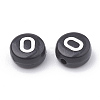 Opaque Acrylic Beads X-SACR-N002-02O-1